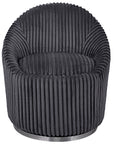 Crue - Fabric Swivel Chair - Gray