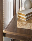 Eleana - Display Cabinet - Medium Wood