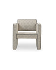 Harris - Accent Chair - Black / Beige Weave