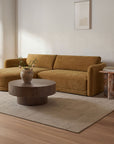 Emmy - Sectional Left - Ginger / Brown