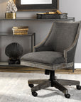 Aidrian - Desk Chair - Charcoal