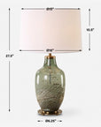 Chianti - Olive Glass Table Lamp