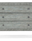 Charleston - Three-Drawer Chest - Light Blue