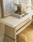 Oasis - Dockside Console Table - White / Beige