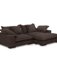 Daydream - Sectional Performance Fabric - Dark Brown