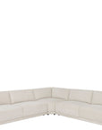 Mercer - Sectional - White