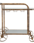 Carrinho - Antique Bar Cart - Brass