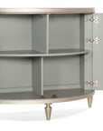 Melange - Marguerite 2-Door Demilune Chest