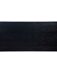 Post - Large Dining Table - Black Oak