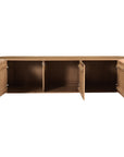 Theo - Media Bench - Natural Oak