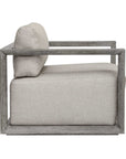 Remsen - Outdoor Lounge Chair - Weathered Gray / Dove
