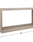 Prism - Light Oak Console Table
