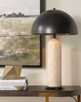 Tanaka - Indoor-Outdoor Table Lamp - Black / Beige