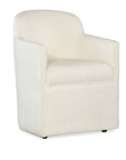 Commerce and Market - Izabela Upholstered Arm Chair - White