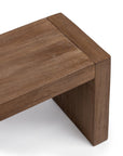 Glendale - 64" Dining Bench - Toasted Chestnut