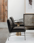 Font - Side Table - Brass