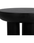 Rocca - Cement Side Table - Black