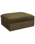 Swift - Storage Ottoman - Dark Green