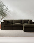 Cates - Lounge Modular Sectional - Dark Green
