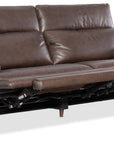 Jericho - Power Sofa With Power Headrest - Brown