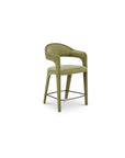 Martens - Counter Stool Velvet - Green