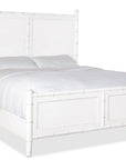 Charleston - Queen Panel Bed - White