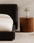 Theo - Two Drawer Nightstand - Brown