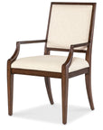 Archives - Upholstered Arm Chair - Beige / Brown