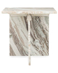 Bexly - Marble Square End Table