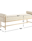 Bolster - Bench - White