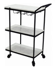 After Hours - Bar Cart - White