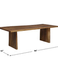 Glenmore - Wood Dining Table - Woodtone