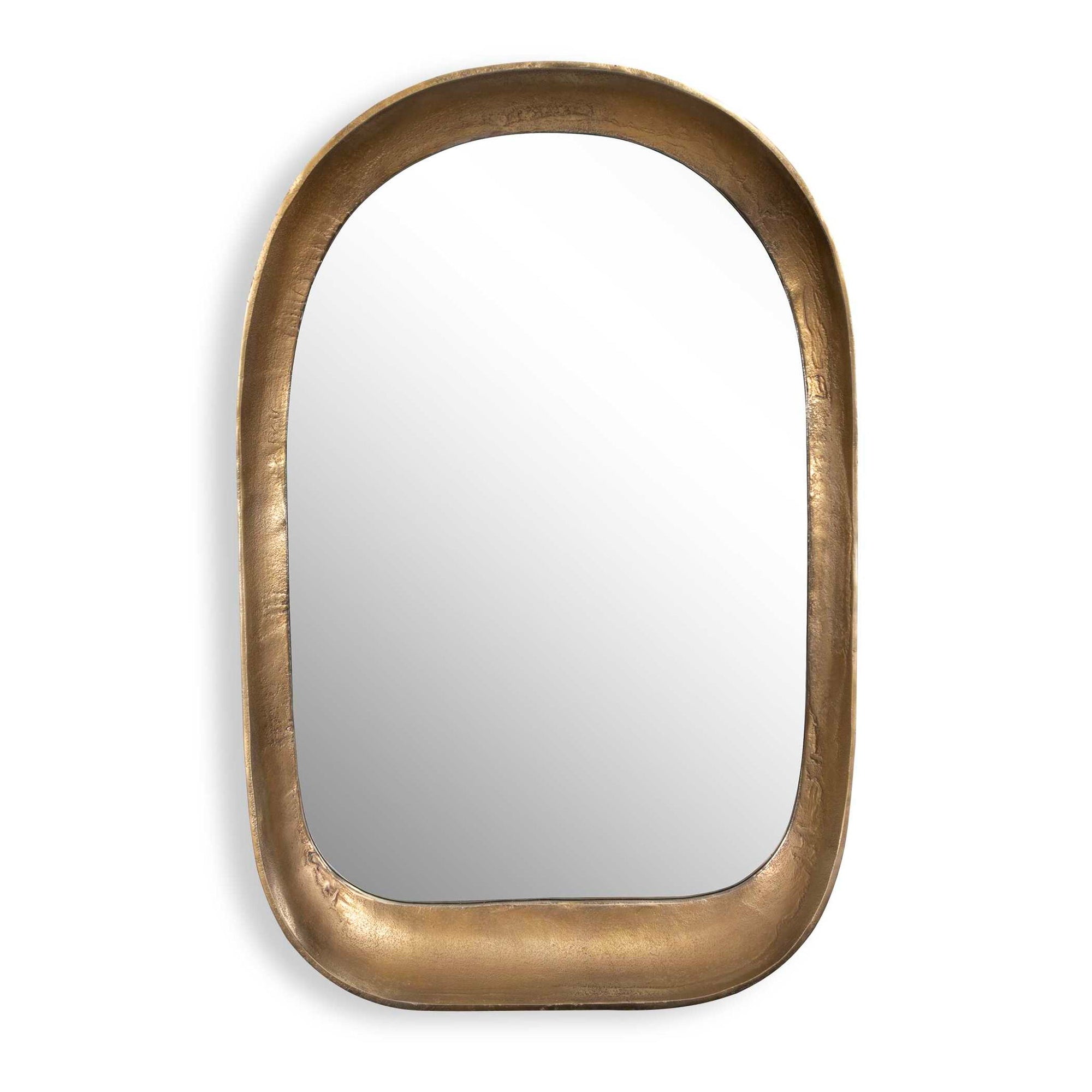 Bradano - Brass Arch Mirror - Bronze