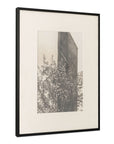 Retreat - Framed Paper Print - Gray
