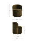 Dane - Swivel Chair - Green