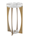 Kolkata - Accent Table - Brass