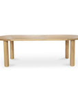 Milo - Dining Table Large - Natural Solid Oak