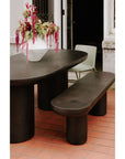 Rocca - Bench Concrete - Black