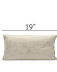 13" x 19" Outdoor Pillow Kidney, Special Order - Beige