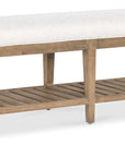 Vineyard Row - Bed Bench - Beige