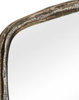 Hammered Antique - Arch Mirror - Nickel