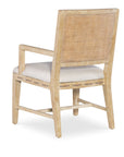Retreat - Cane Back Arm Chair (Set of 2) - Beige