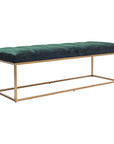 Katie - Bench - Dark Green