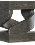 Commerce And Market - Twister End Table - Dark Brown