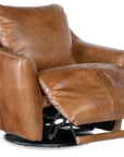 CC - Beau Swivel With Power Footrest - Brown