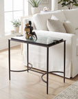 Eisen - Textured Glass Accent Table - Bronze