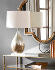 Flavian - Glazed Ceramic Lamp - Light Brown