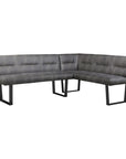 Hanlon - Corner Bench - Gray