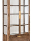 Eleana - Display Cabinet - Medium Wood