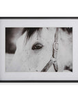 Eye Of The Beholder - Framed Print - White